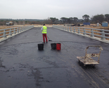Impermeabilización de puentes